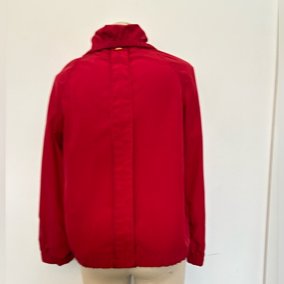 St. John Red Polyester Jacket - Picture 3 of 8